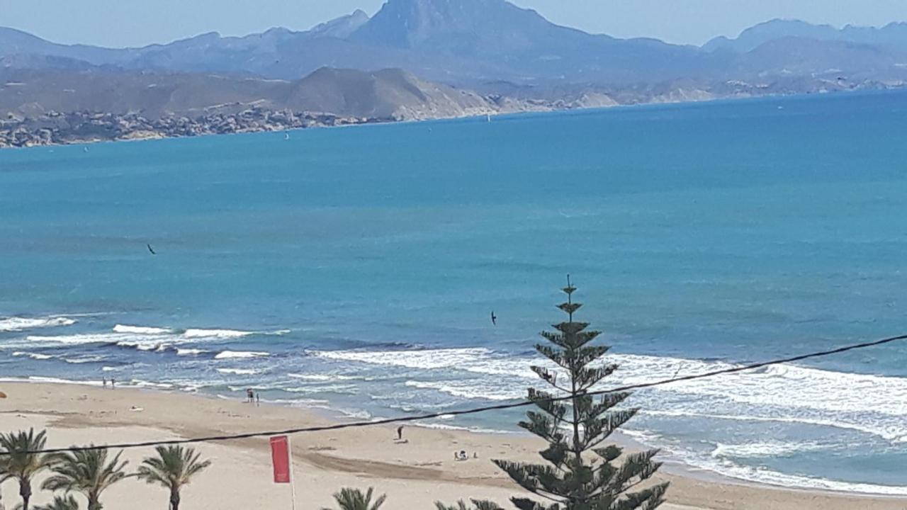 Exclusif Appartement En 1Er Ligne, Vue Imprenable, Piscine, Parking Prive A Playa Mucha Vista, Alicante El Campello Kültér fotó